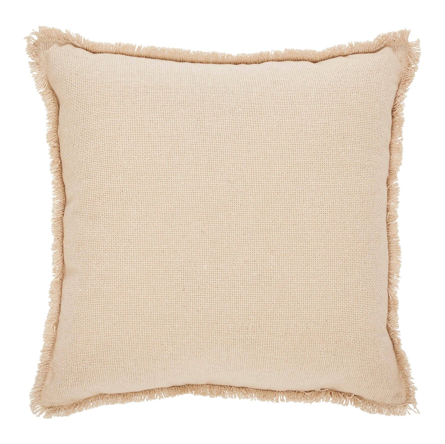 Yuletide Burlap Red Stripe Pillow