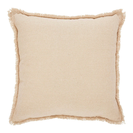 Yuletide Burlap Red Stripe Pillow