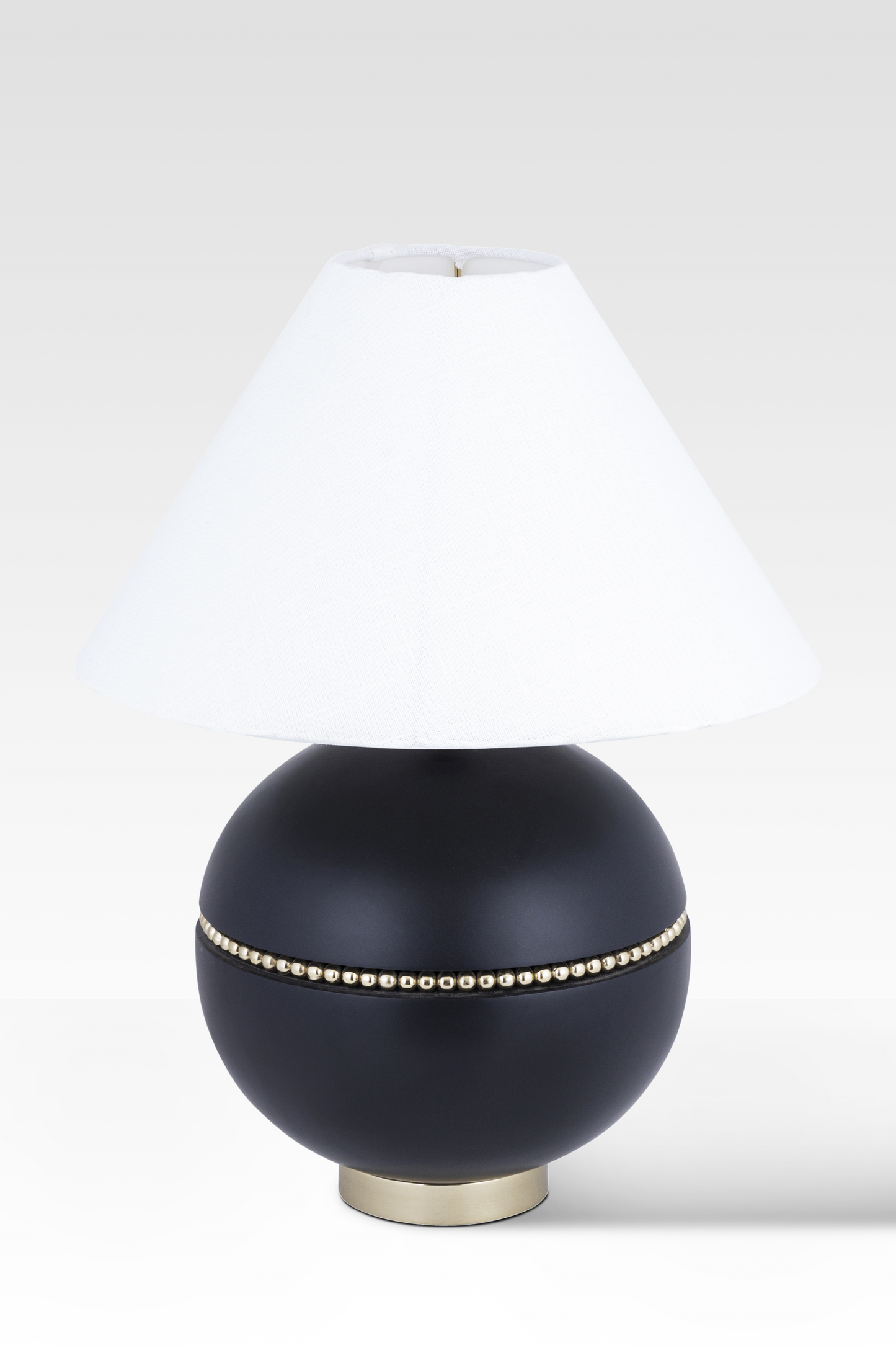 Table Lamp in Black by Belle Aura