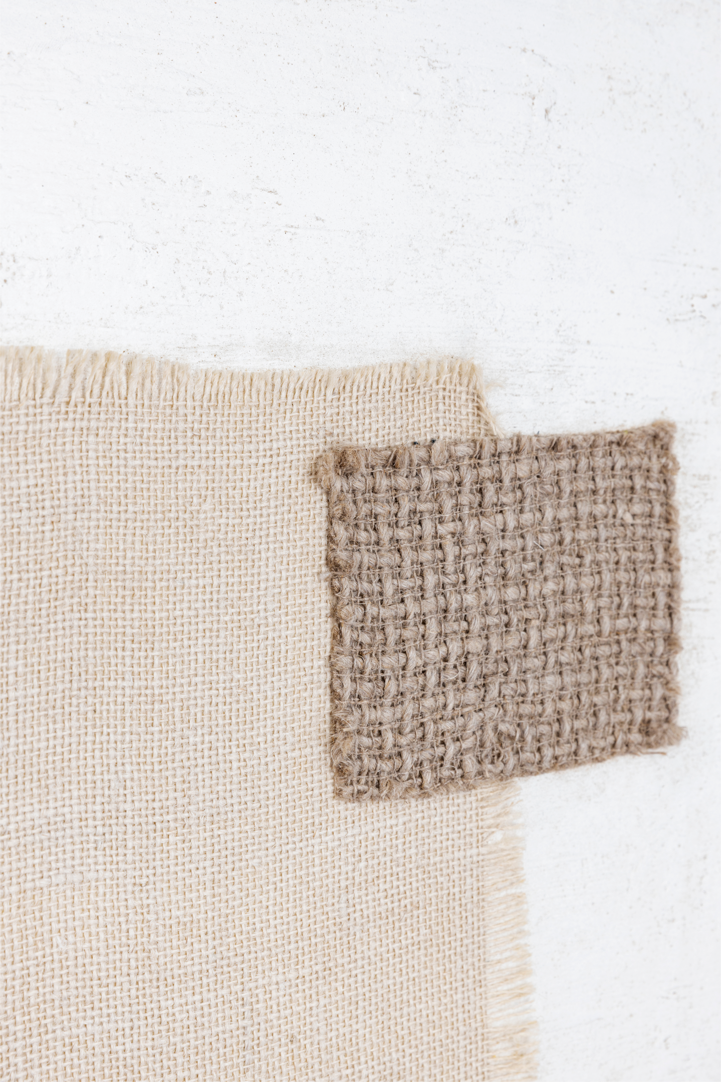 TexTile Wall Decor By Belle Aura Close-Up Detail Of Woven Fabric Pattern