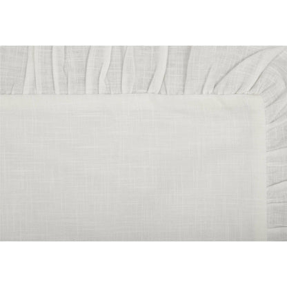 Close-up of Elizabeth Ruffled Edge Detailing on fabric by belle aura