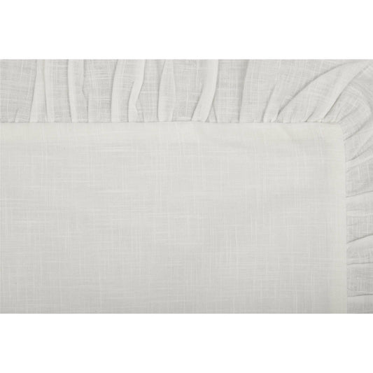 Close-up of Elizabeth Ruffled Edge Detailing on fabric by belle aura