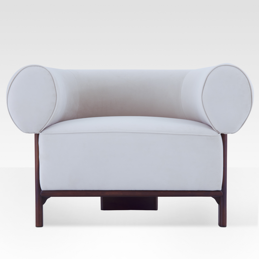 Accent Chair in Ivory