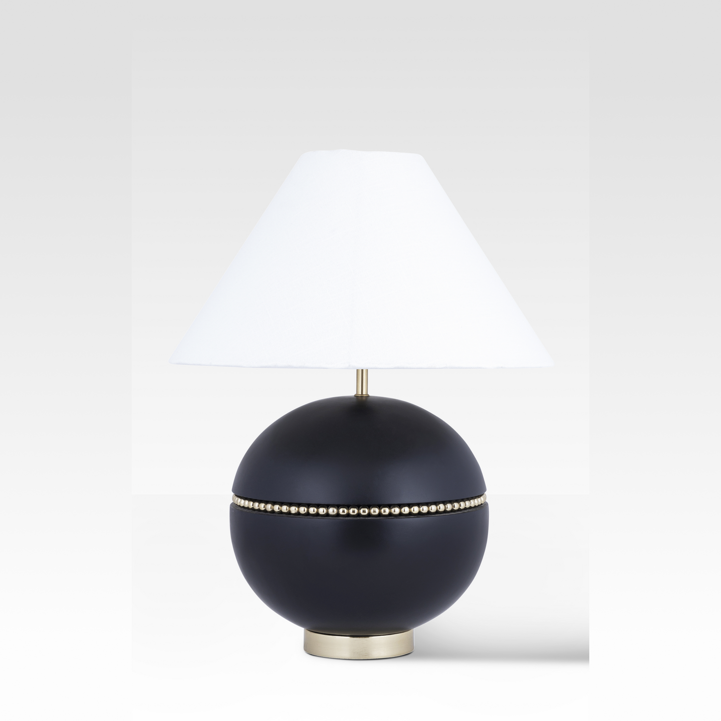 Table Lamp in Black by Belle Aura