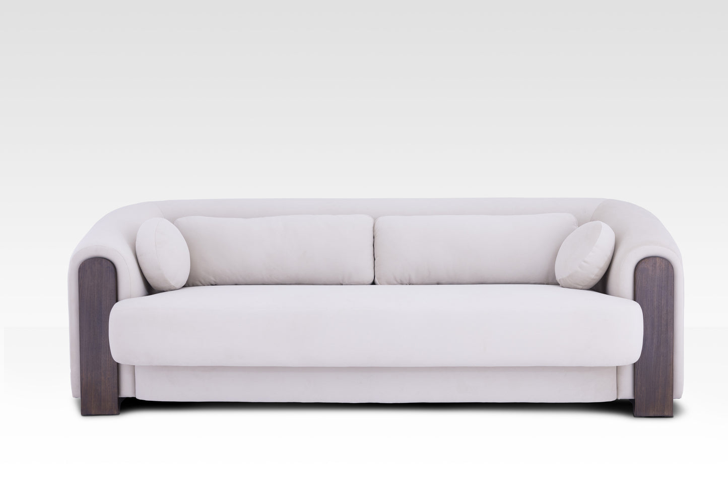 Sofa in Sandy Beige by Belle Aura