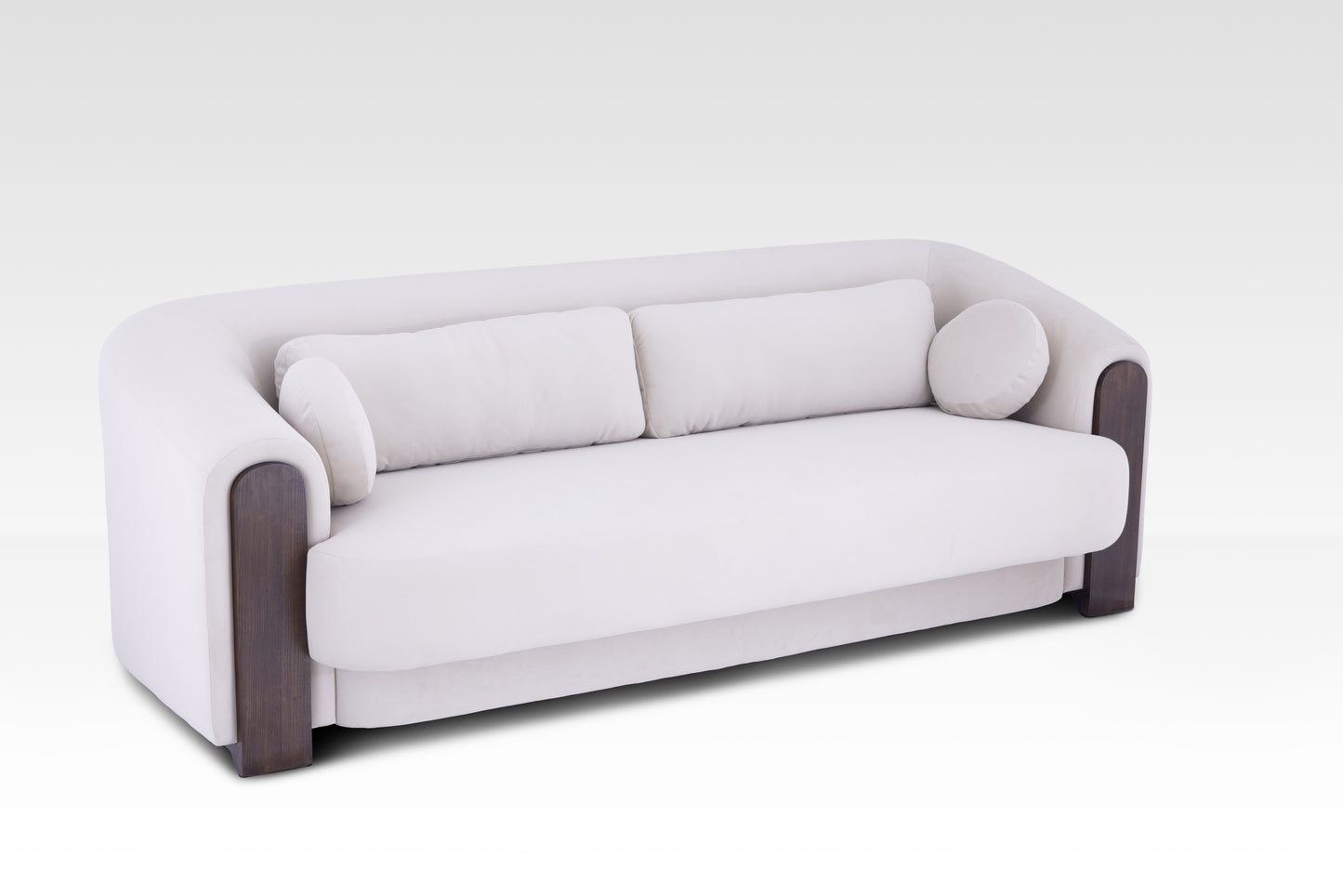 Sofa in Sandy Beige by Belle Aura