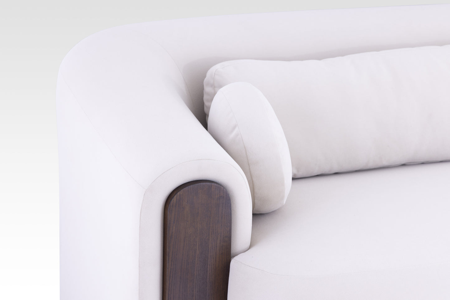 Sofa in Sandy Beige by Belle Aura
