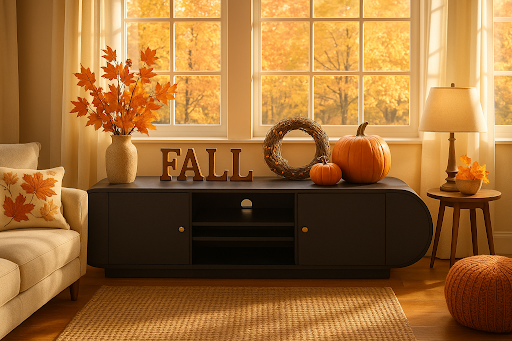 🍁 Warm Woods and Earth Tones Fall Furniture Trends to Watch