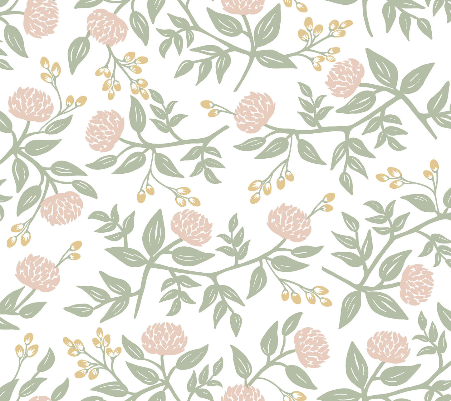 The Secret Garden Botanical Wallpaper