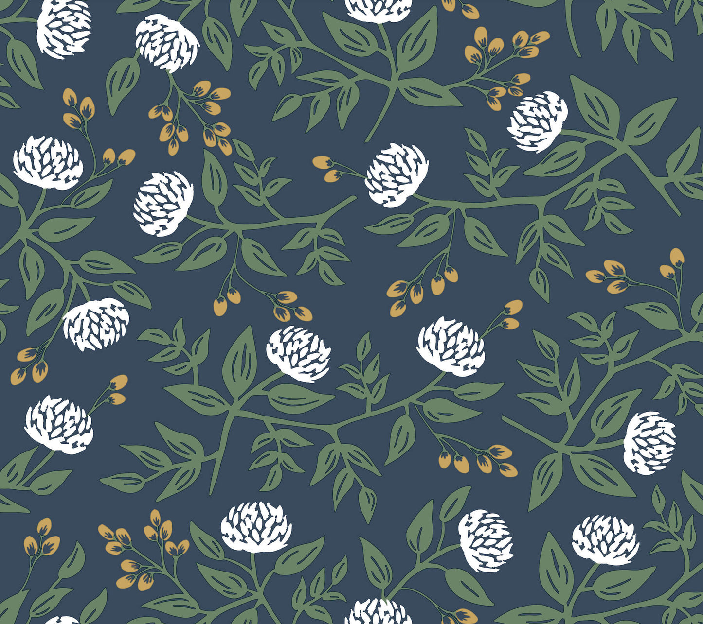 The Secret Garden Botanical Wallpaper