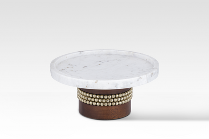 Aurelia Cake Stand in Walnut