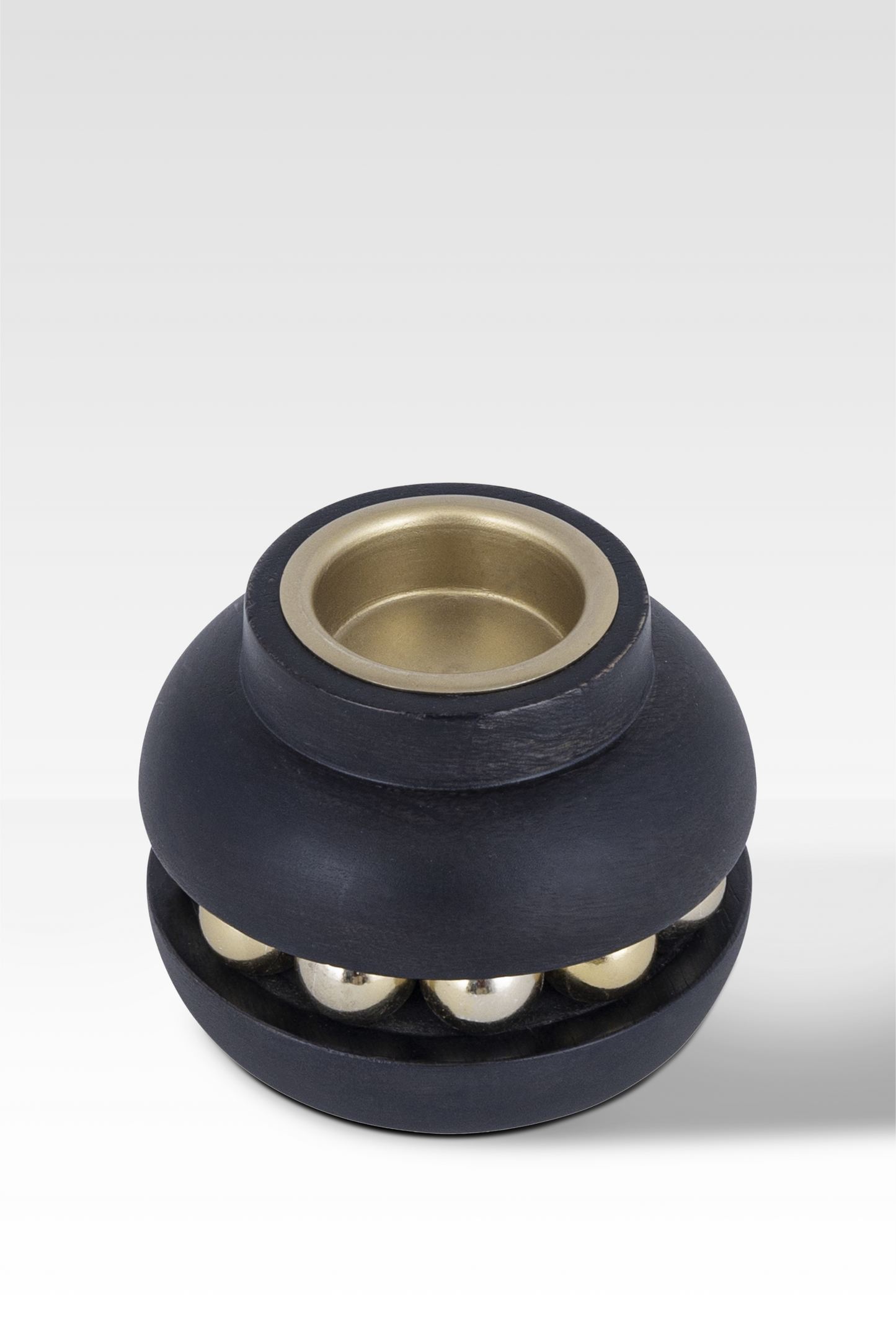 Aurelia Candle Holder in Black