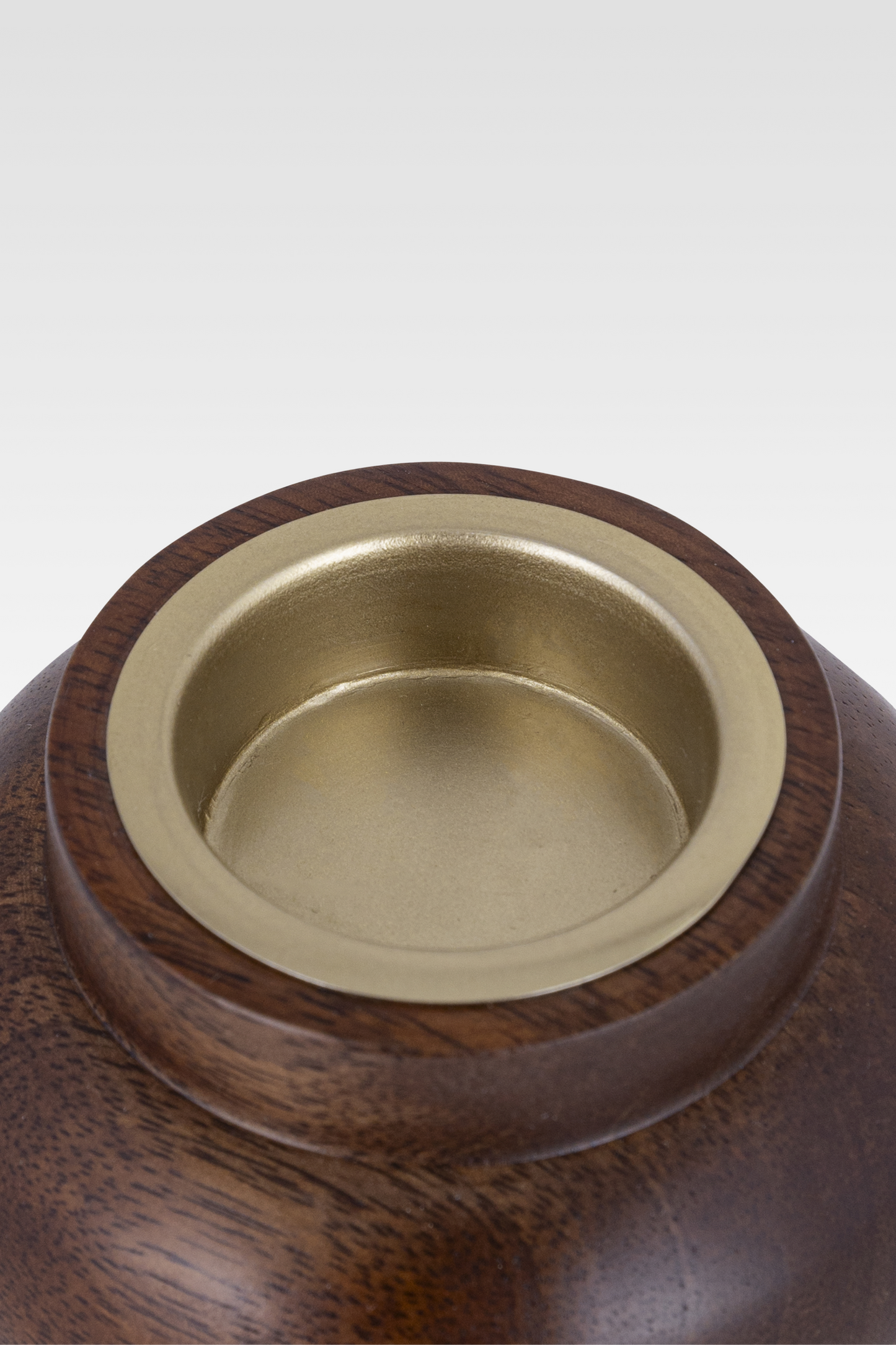 Aurelia Candle Holder in Walnut