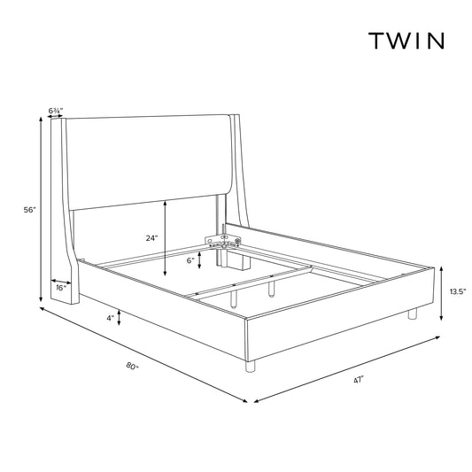 Wellington Tufted Bed