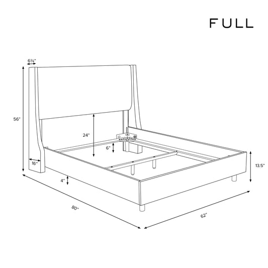Wellington Tufted Bed