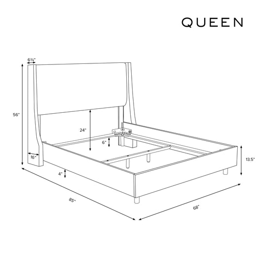 Wellington Tufted Bed