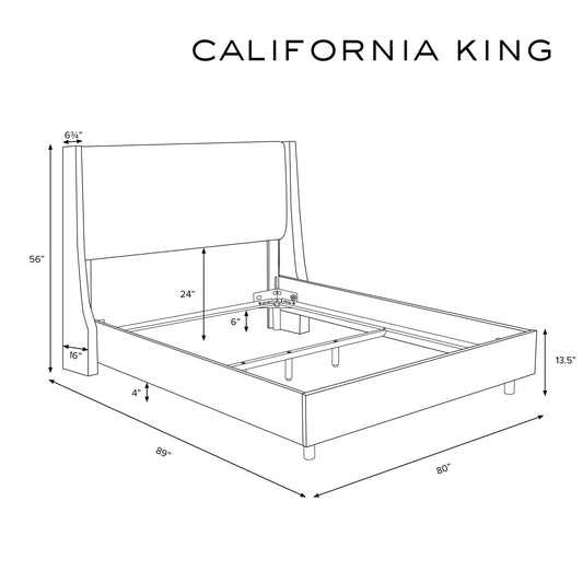 Wellington Tufted Bed