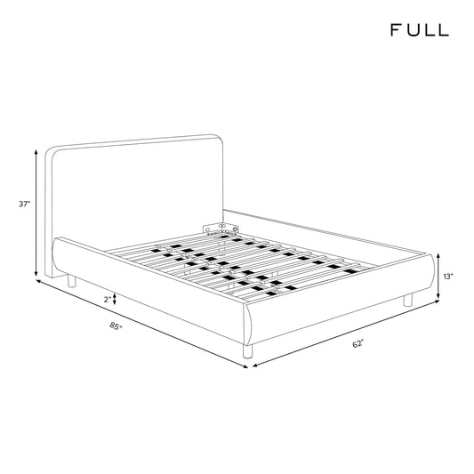 Luna Platform Bed 37