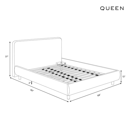 Luna Platform Bed 37