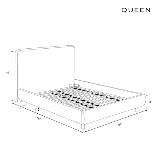 Luna Platform Bed 46