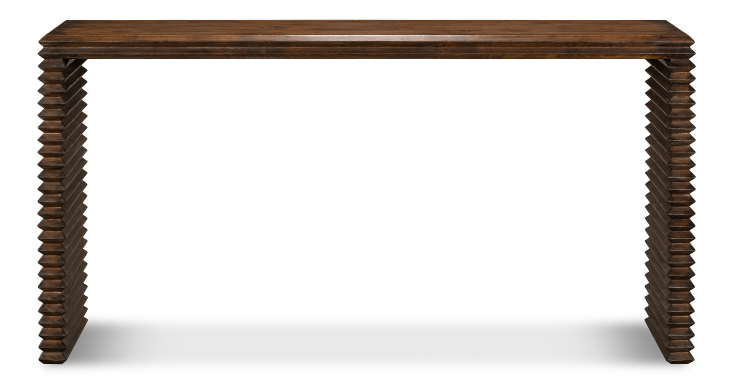 Strata Console Table Brown