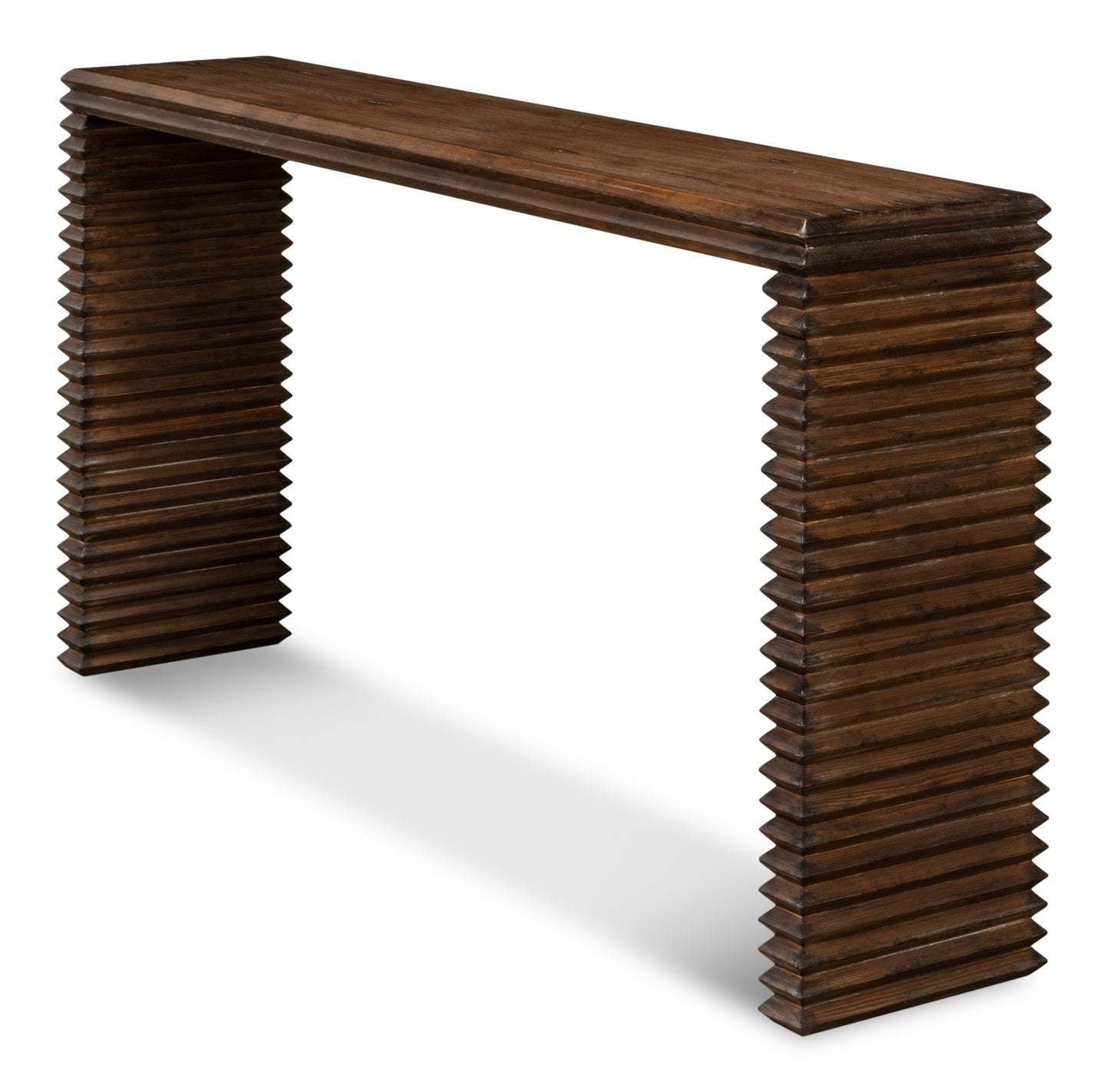 Strata Console Table Brown