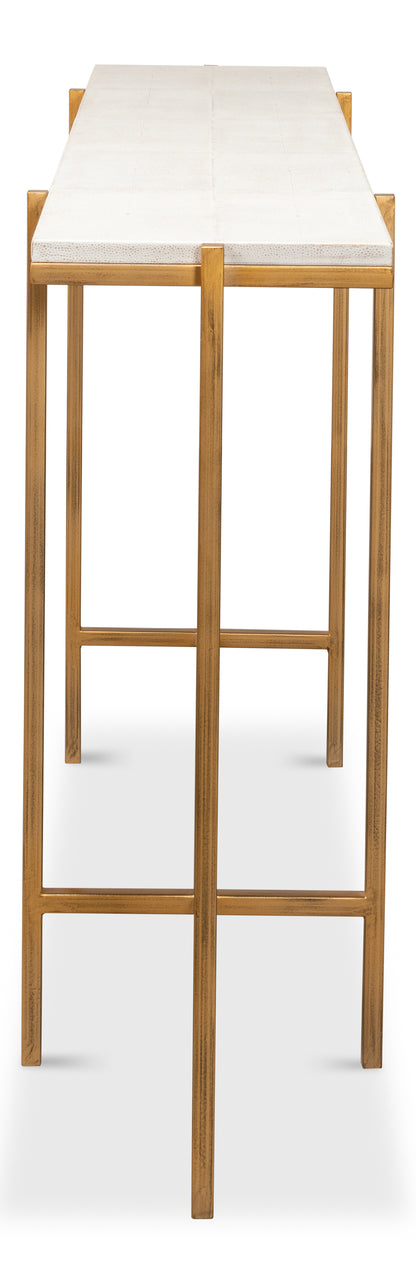 Osprey Shagreen Console Table