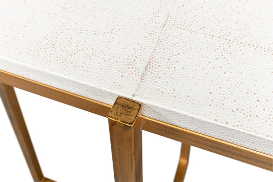 Osprey Shagreen Console Table