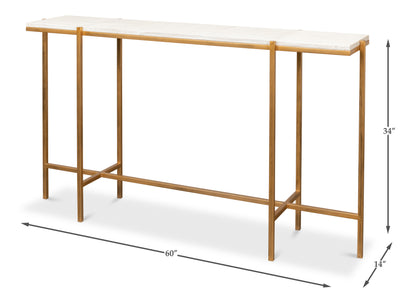 Osprey Shagreen Console Table