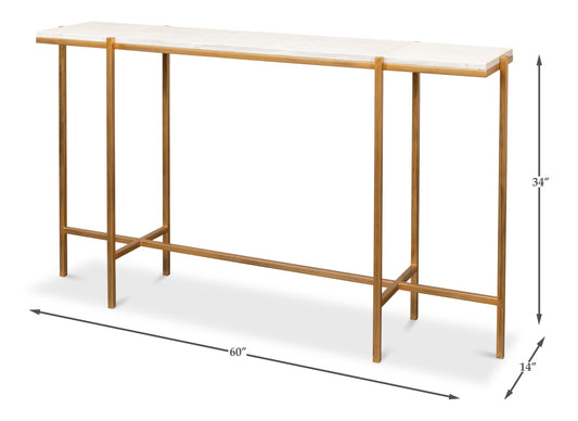 Osprey Shagreen Console Table