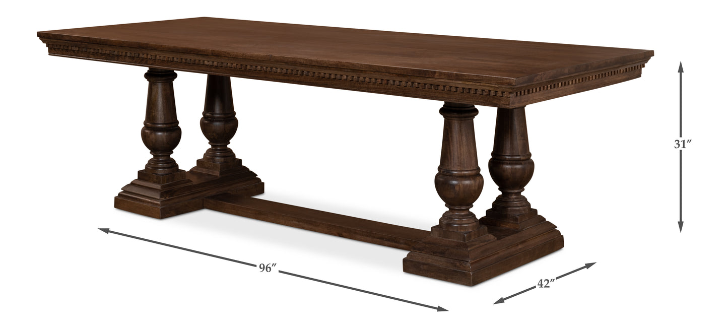 Joshua Double Pedestal Dining Table