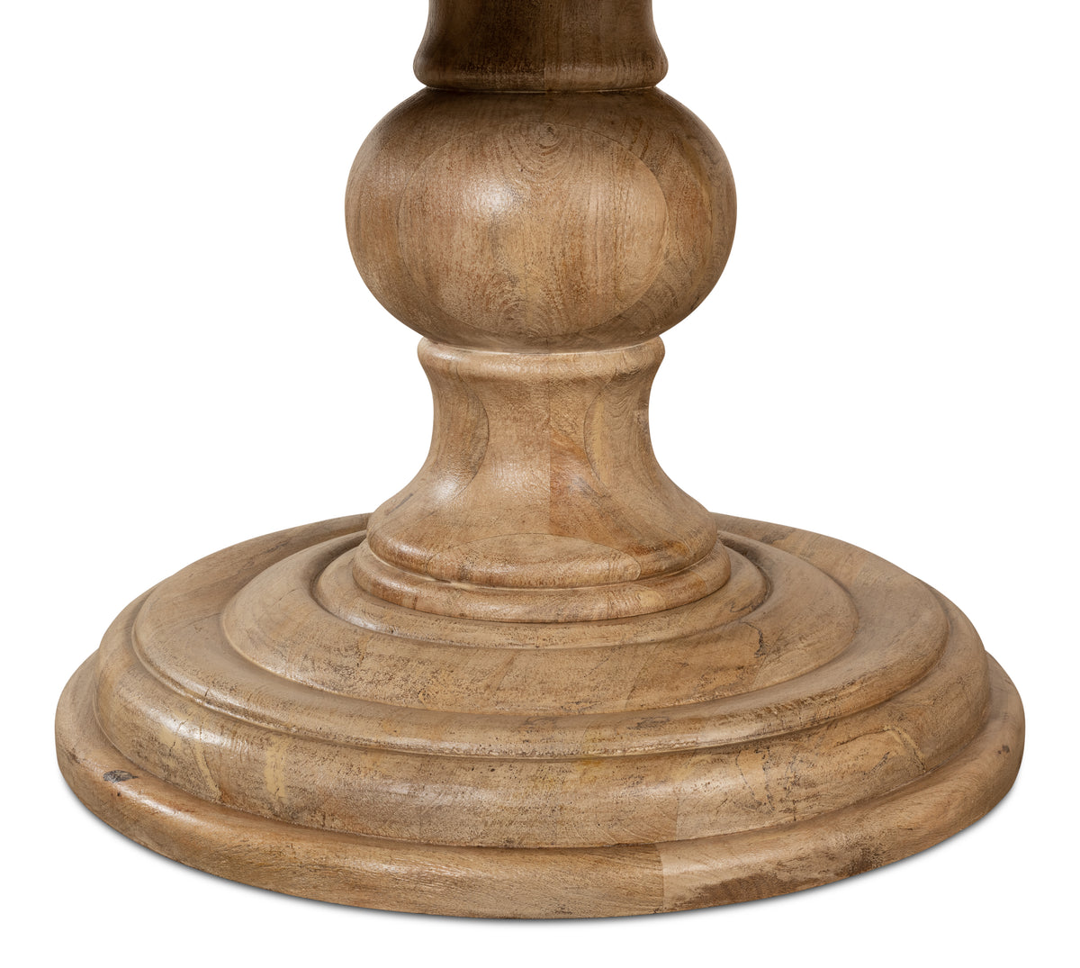 Montego Round Solid Wood Pedestal Dining Table