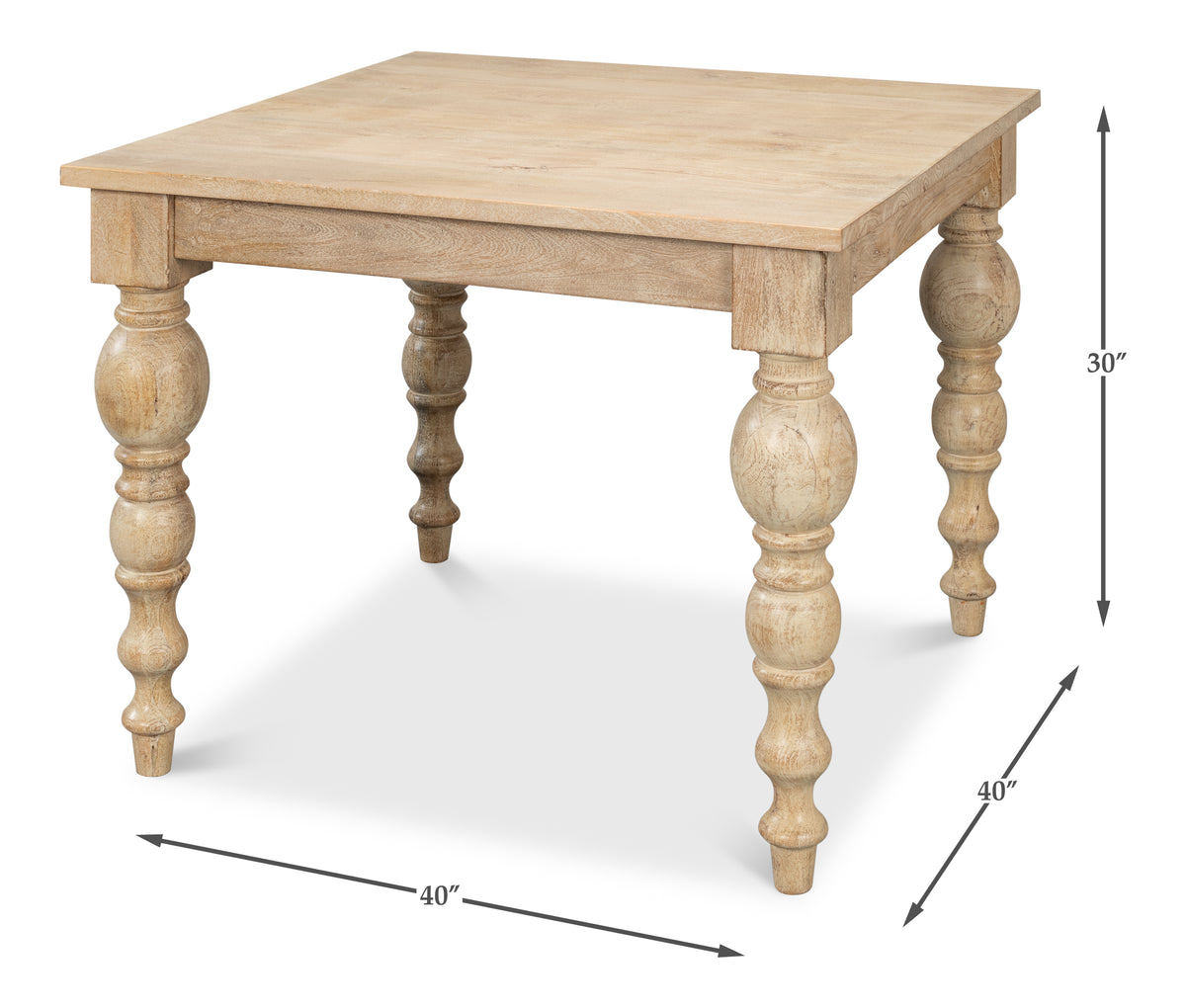 Sutton Square Solid Wood Dining Table