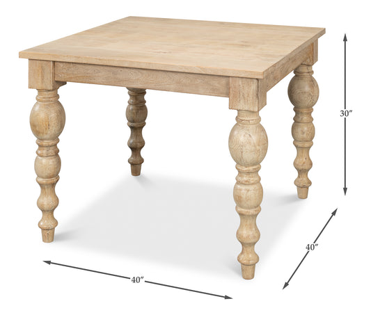 Sutton Square Solid Wood Dining Table