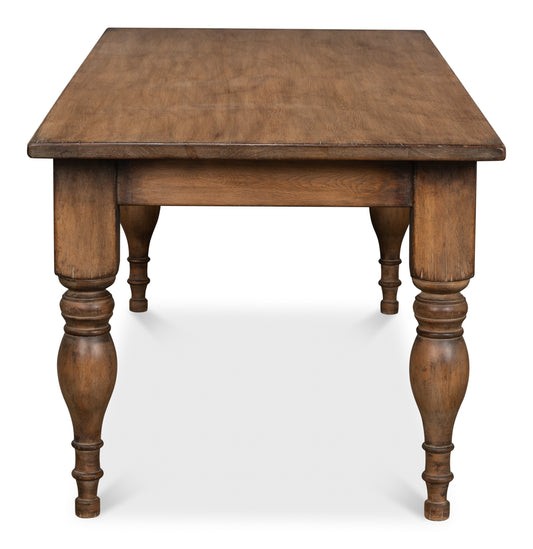Geneva Turned Leg Dining Table