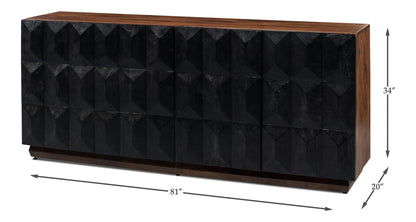 Lumina Geometric Sideboard