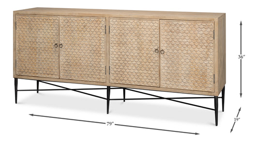 Liora Scallop Sideboard