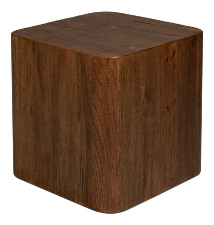 Vera Oak Block Table