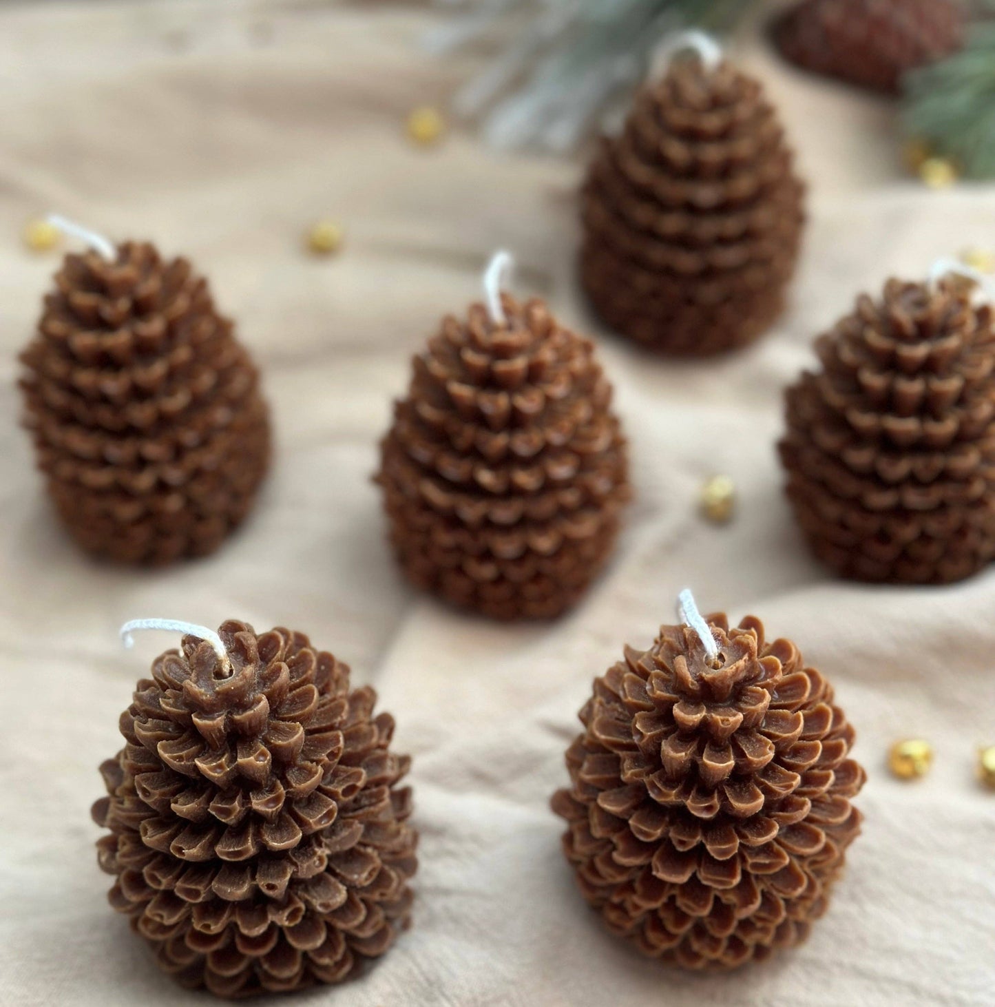 Pine Cone Candle