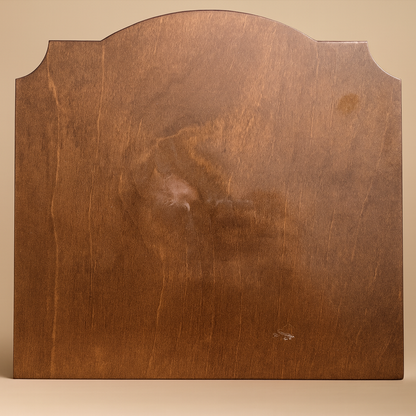 Santa Village Framed Canvas Art Back Side by Belle Aura