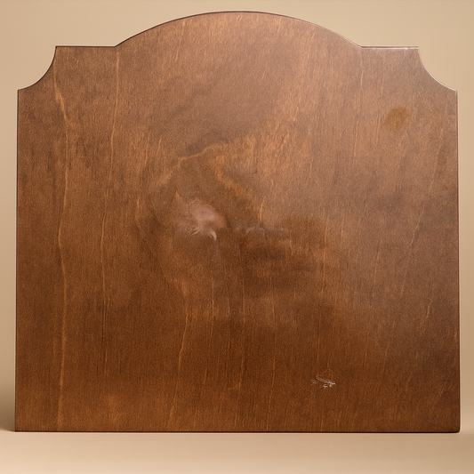 Santa Village Framed Canvas Art Back Side by Belle Aura