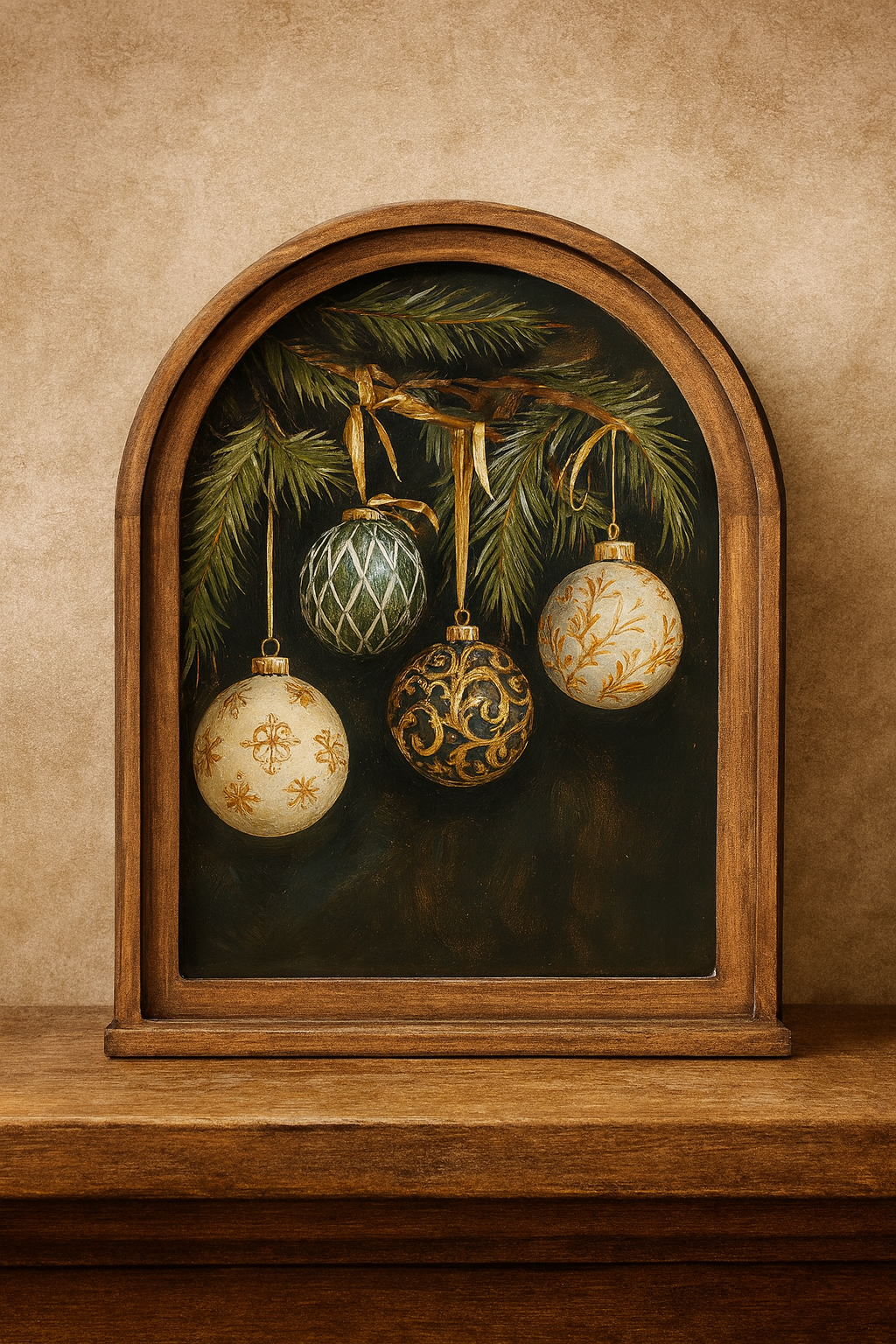 Timeless Ornament Holiday Frame