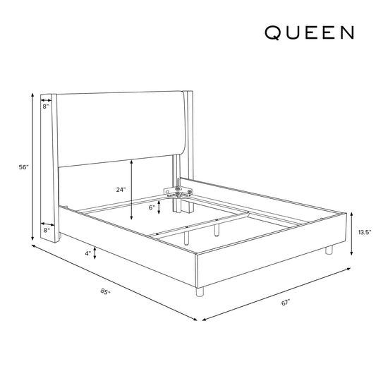 Monroe Upholstered Bed