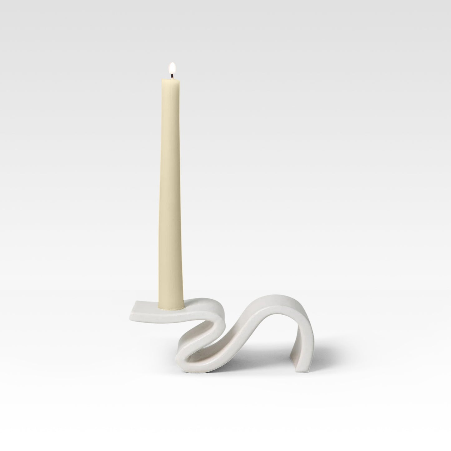 Wei Candlestick in Cream by Sin