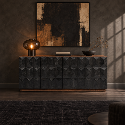 Lumina Geometric Sideboard