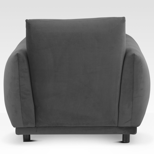 Plum Accent Chair in Midnight