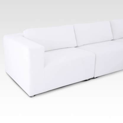 Sage Sectional Sofa in Oat Milk