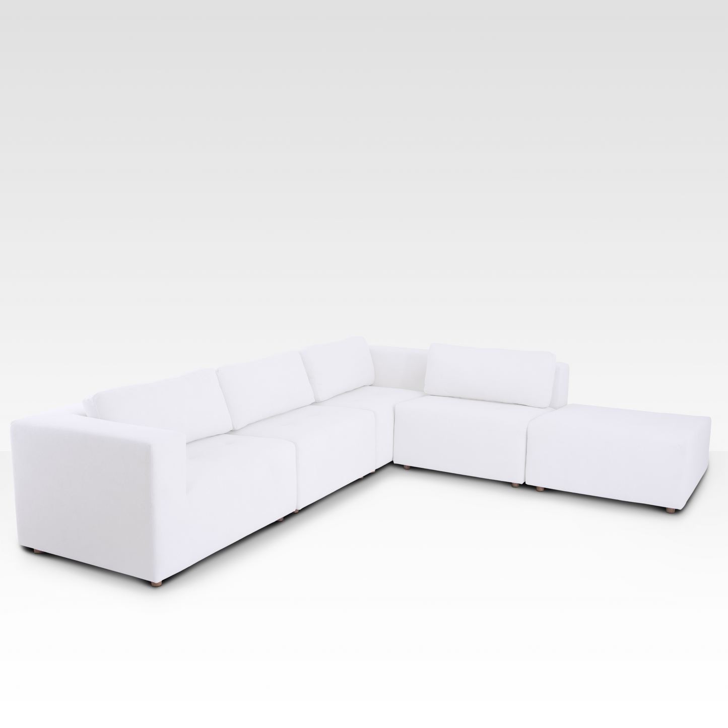 Sage Sectional Sofa in Oat Milk