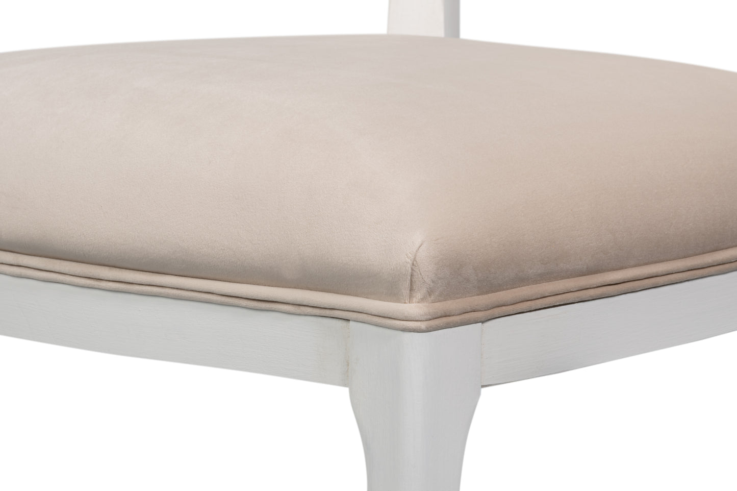 Selene Cane Dining Chair Ivory (Set of 2)