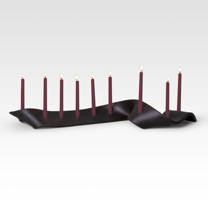 Swey Menorah in Black by Sin